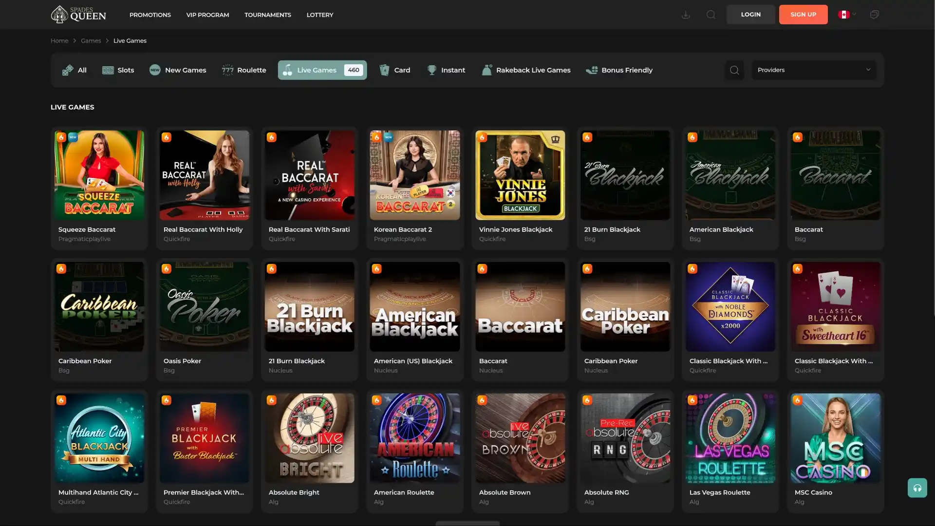 spadesqueen casino review section 3